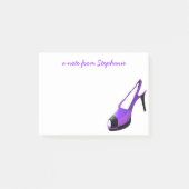 Cute High Hiel Paars Post-it® Notes (Voorkant)