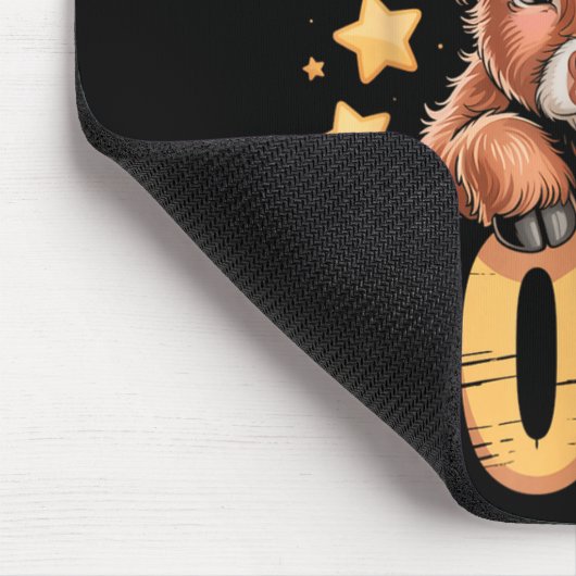 Cute Highland Cow Happy New Year 2026 Tee Funny An Muismat (Hoek)