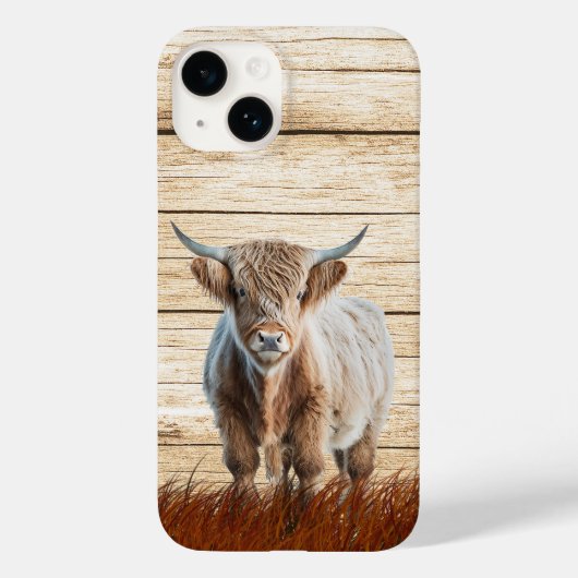 Cute Highland Koe Case-Mate iPhone Case (Achterkant)
