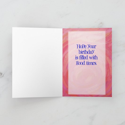 Cute Highland Koe Kaart (Binnen)