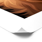 Cute Highland Koe Perfect Poster (Hoek)