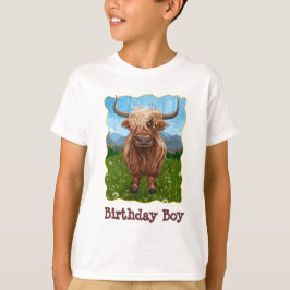 Cute Highland Koe T-shirt