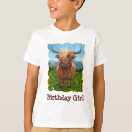 Cute Highland Koe T-shirt