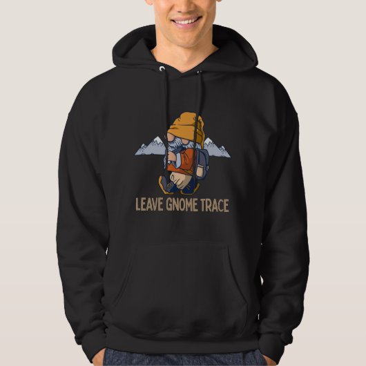 Cute Hiking Gnomes Mountain Lovers Camping Funny G Hoodie (Voorkant)