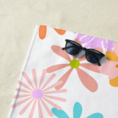 Cute  Hippie Flower Pattern Strandlaken (In situ)