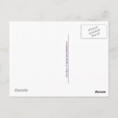 Cute Hippie/Hippy Tie Dye Peace Baby Briefkaart (Achterkant)