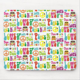 Cute hippie muispad muismat