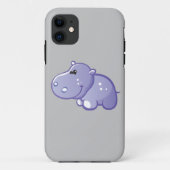 Cute Hippo Case-Mate iPhone Case (Achterkant)