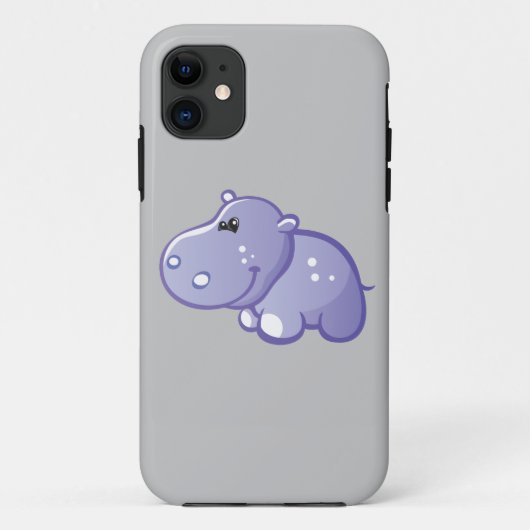 Cute Hippo Case-Mate iPhone Case (Achterkant)