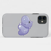 Cute Hippo Case-Mate iPhone Case (Achterkant (horizontaal))