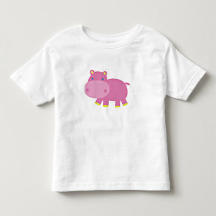 Cute Hippo Kinder Shirts