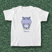 Cute Hippo Kinder T-shirt