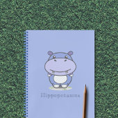 Cute Hippo Notitieboek