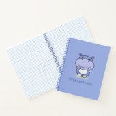 Cute Hippo Notitieboek (Binnen)