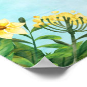 Cute Hippo Nursery Room Poster (Hoek)