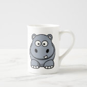 Cute hippo porselein kop (Rechts)