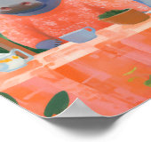 Cute Hippo Poster (Hoek)