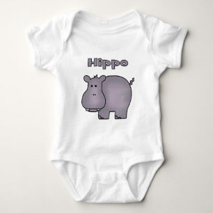 Cute Hippo Romper