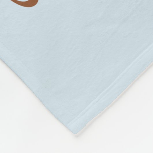 Cute Hipster Chinchilla Fleece Blanket (Hoek)