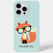 Cute Hipster Red Fox Case-Mate iPhone Case (Achterkant)