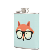 Cute Hipster Red Fox Heupfles (Links)