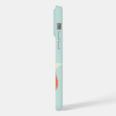 Cute Hipster Red Fox iPhone Hoesje (Linkerkant)
