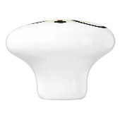 Cute Hipster Red Fox Keramische Knop (Zijkant)