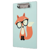 Cute Hipster Red Fox Klembord (Links)