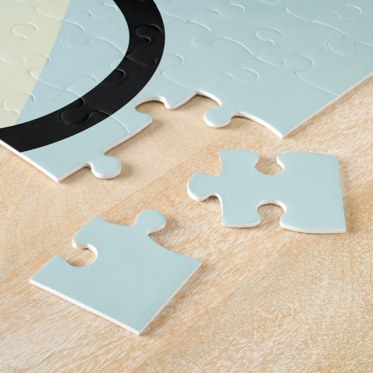 Cute Hipster Red Fox Legpuzzel (Zijkant)