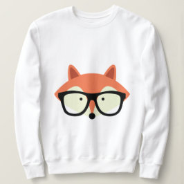 Cute Hipster Red Fox Trui