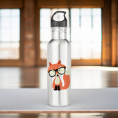Cute Hipster Red Fox Waterfles