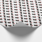 Cute Ho3 Ho Cubed Ho Ho Ho Cadeaupapier (Hoek)