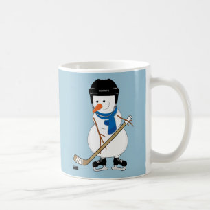 Cute Hockey Snowman Mok