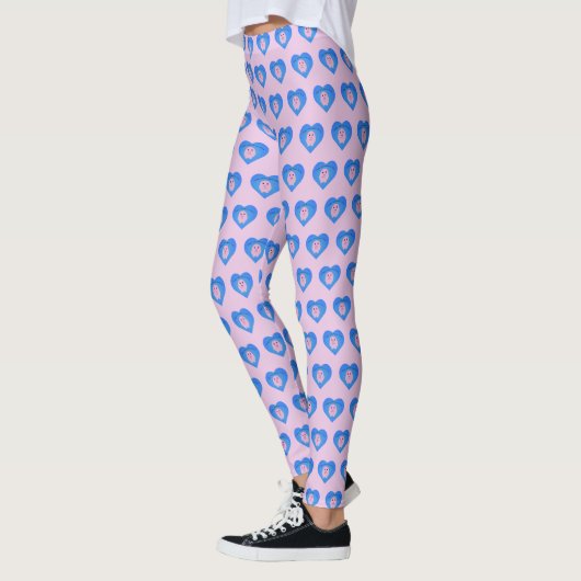 Cute Hoggy Valentijnsdag Leggings (Links)