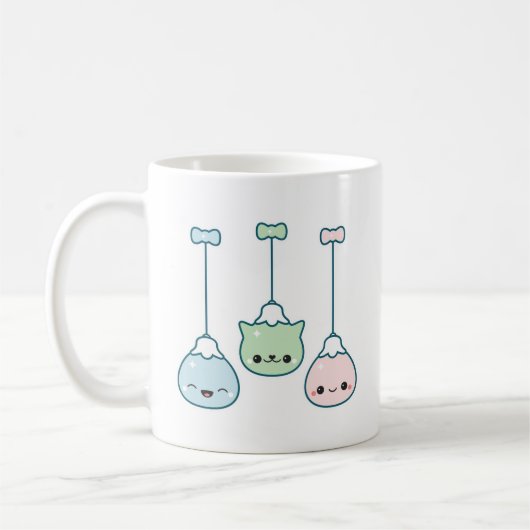Cute Holiday Balls Koffiemok (Links)