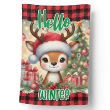 CUTE HOLIDAY CHRISTMAS WINTER DEER