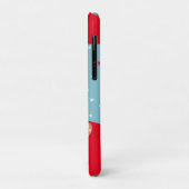 Cute Holiday Dog Case-Mate iPhone Case (Achterkant/links)