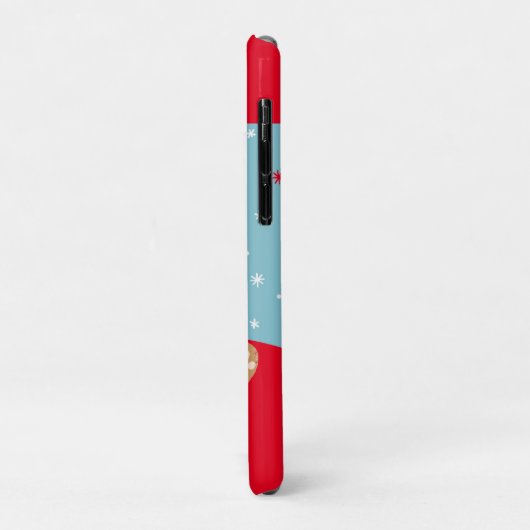 Cute Holiday Dog Case-Mate iPhone Case (Achterkant/links)