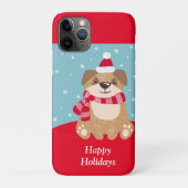 Cute Holiday Dog Case-Mate iPhone Case (Achterkant)