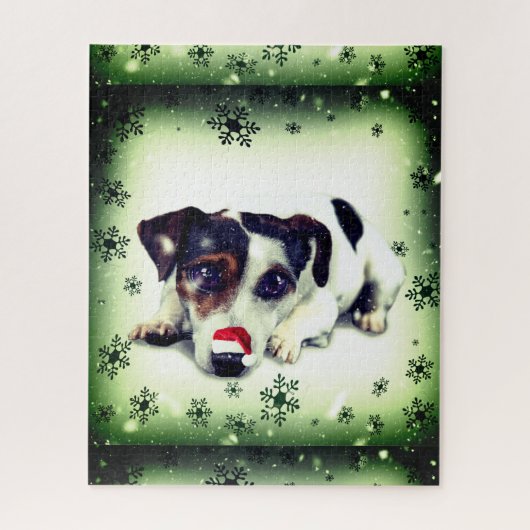 Cute Holiday Dog Legpuzzel (Verticaal)