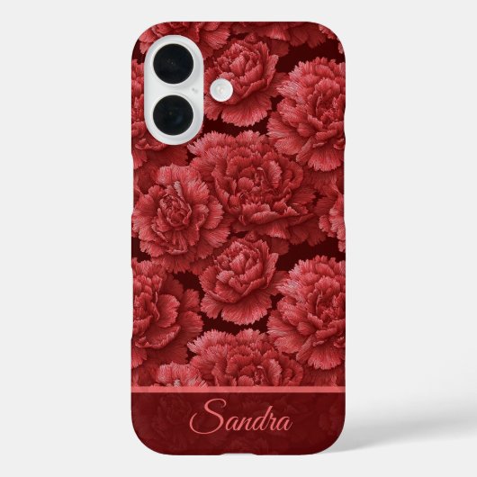 Cute Holiday Gift Carnation Custom Case-Mate iPhone Case (Achterkant)