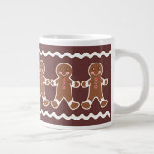 Cute Holiday Gingerbrood Boys Coffee Mok Gift (Rechts)