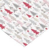 Cute Holiday Kerstmis Patroon Tafelkleed (Gekanteld)