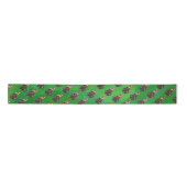 Cute Holiday Mastodon Satin Ribbon Satijnen Lint (Voorkant)