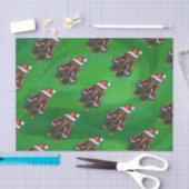 Cute Holiday Mastodon Tissue Paper Tissuepapier (Craft)