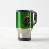 Cute Holiday Mastodon Travel Mug Reisbeker (Voorkant rechts)