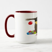 Cute Holiday Owl Mok (Links)