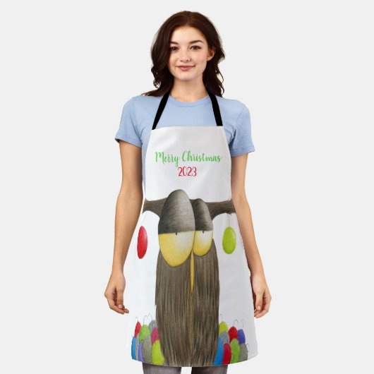 Cute Holiday Owl Schort (Gedragen)