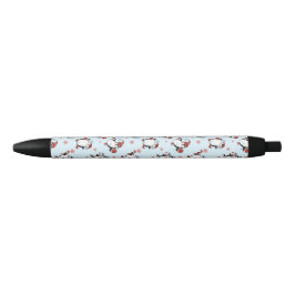 Cute Holiday Penguin Zwarte Inkt Pen
