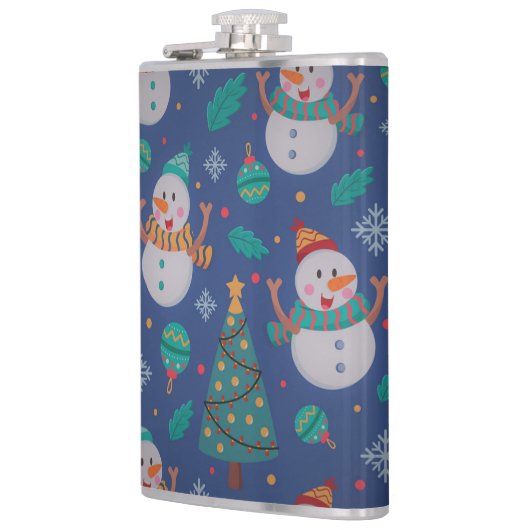 Cute Holiday Snowman  Heupfles (Links)